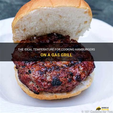 temperature to cook burgers on gas grill
